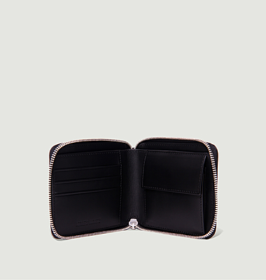 Montesquieu smooth leather wallet