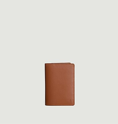 Wagram smooth leather passport holder