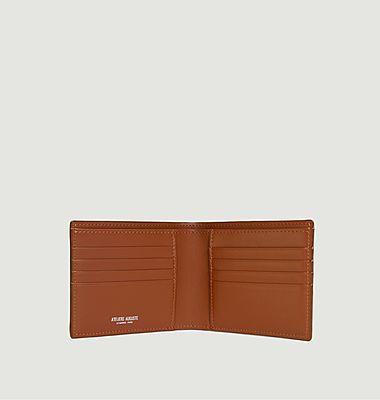 Breguet-Brieftasche aus glattem Leder