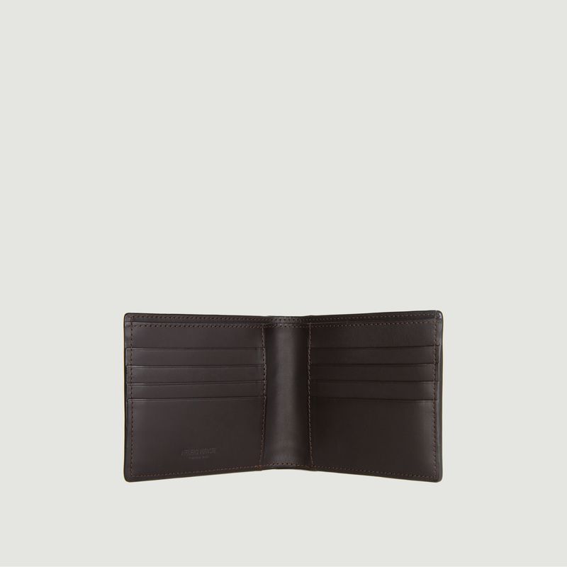 Breguet-Brieftasche aus glattem Leder - Ateliers Auguste