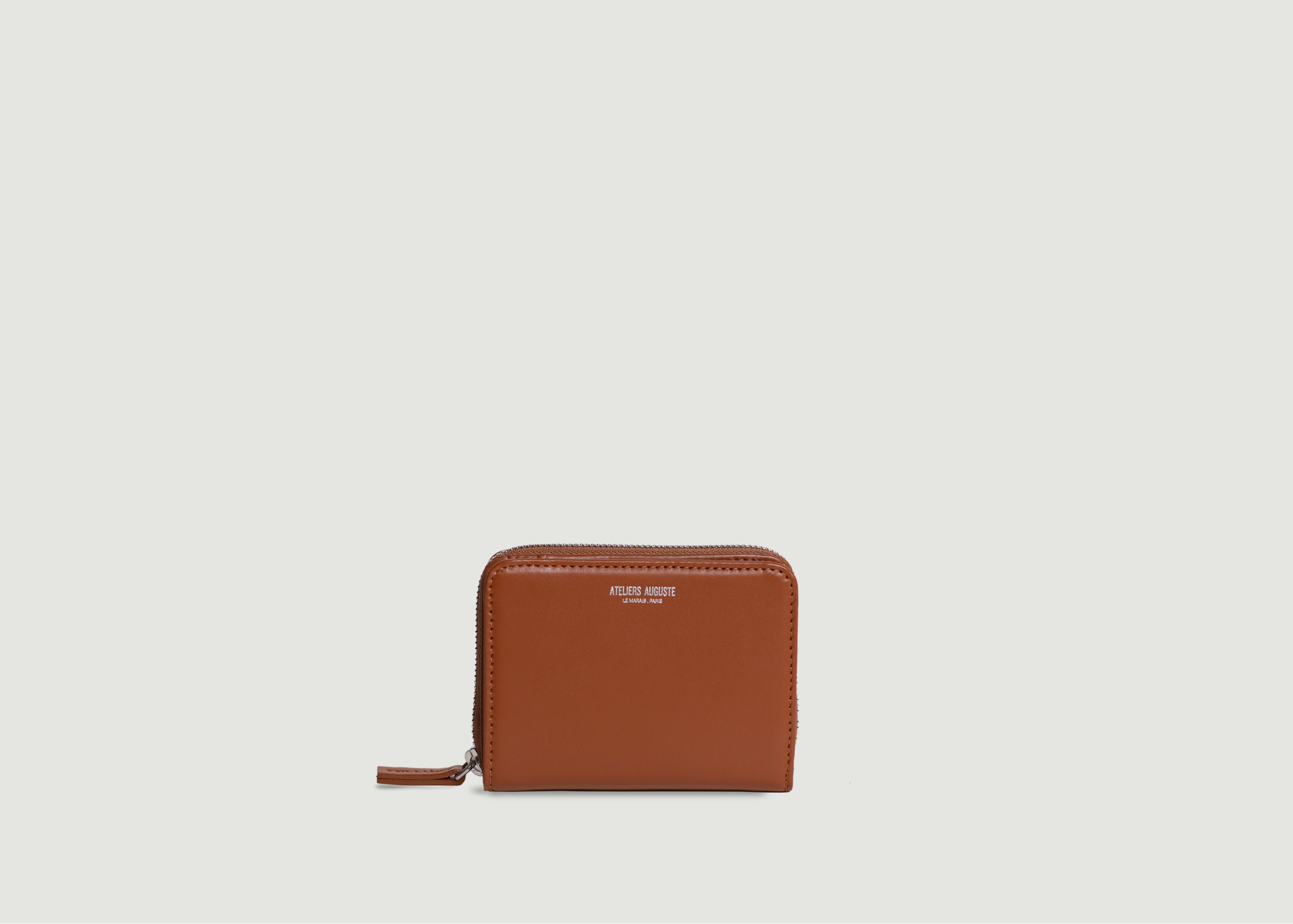 Madeleine wallet in smooth leather - Ateliers Auguste