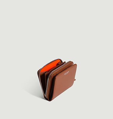 Madeleine wallet in smooth leather