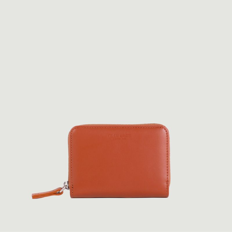 Cambon wallet in smooth leather - Ateliers Auguste