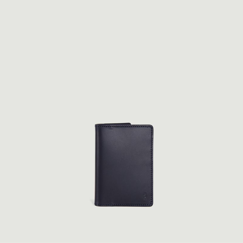 Wagram smooth leather passport holder - Ateliers Auguste