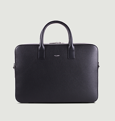 Condorcet document holder in grained leather