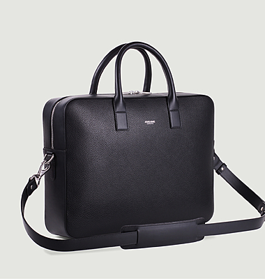 Condorcet document holder in grained leather