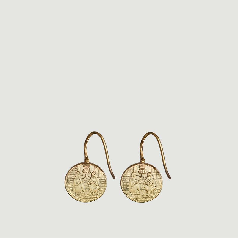 Earrings Sorority and Musicality between the Mosaics of Sidi Bou Saïd. - Atelier Indépendant
