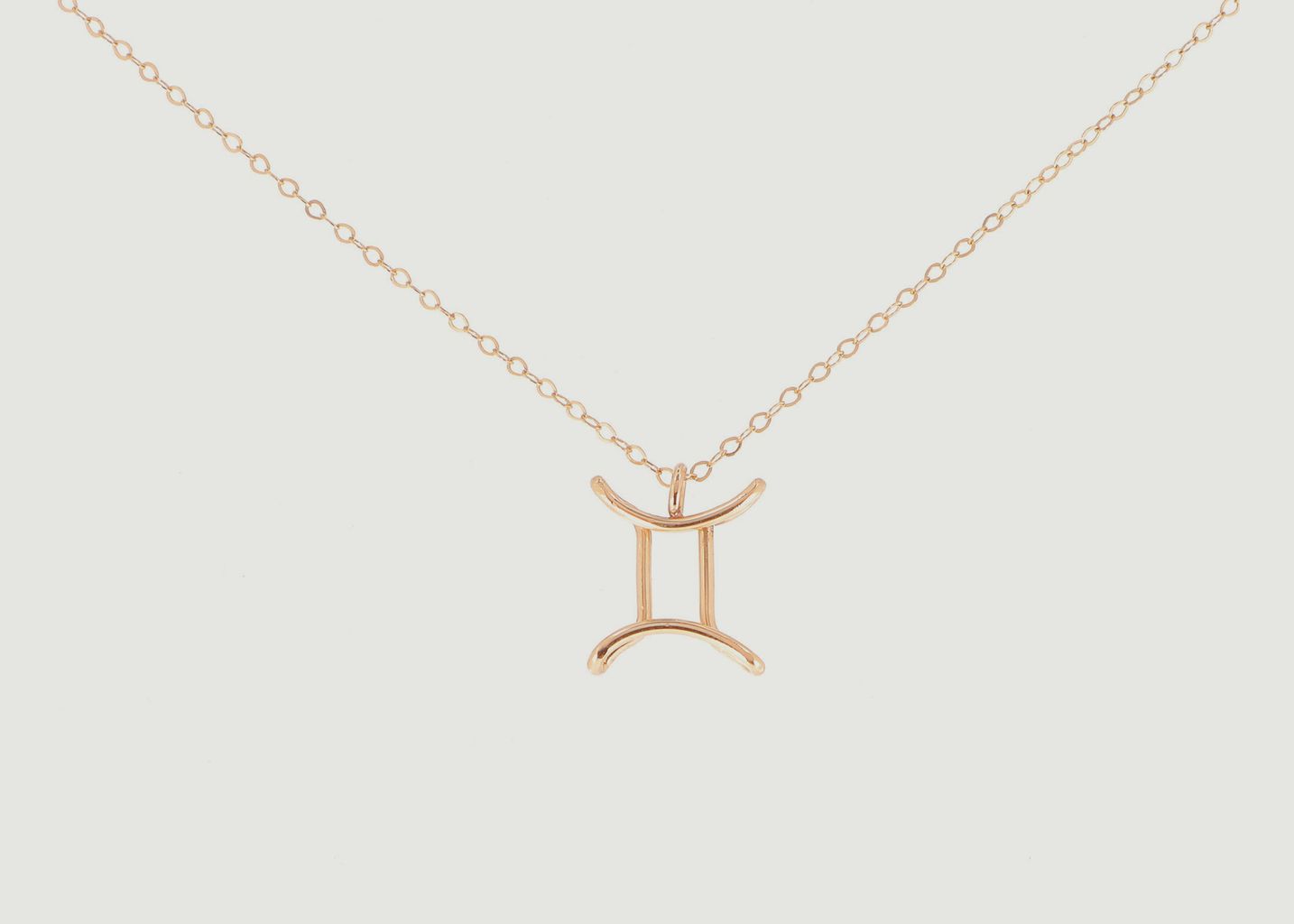 Astro Gémeaux chain necklace with pendant - Atelier Paulin