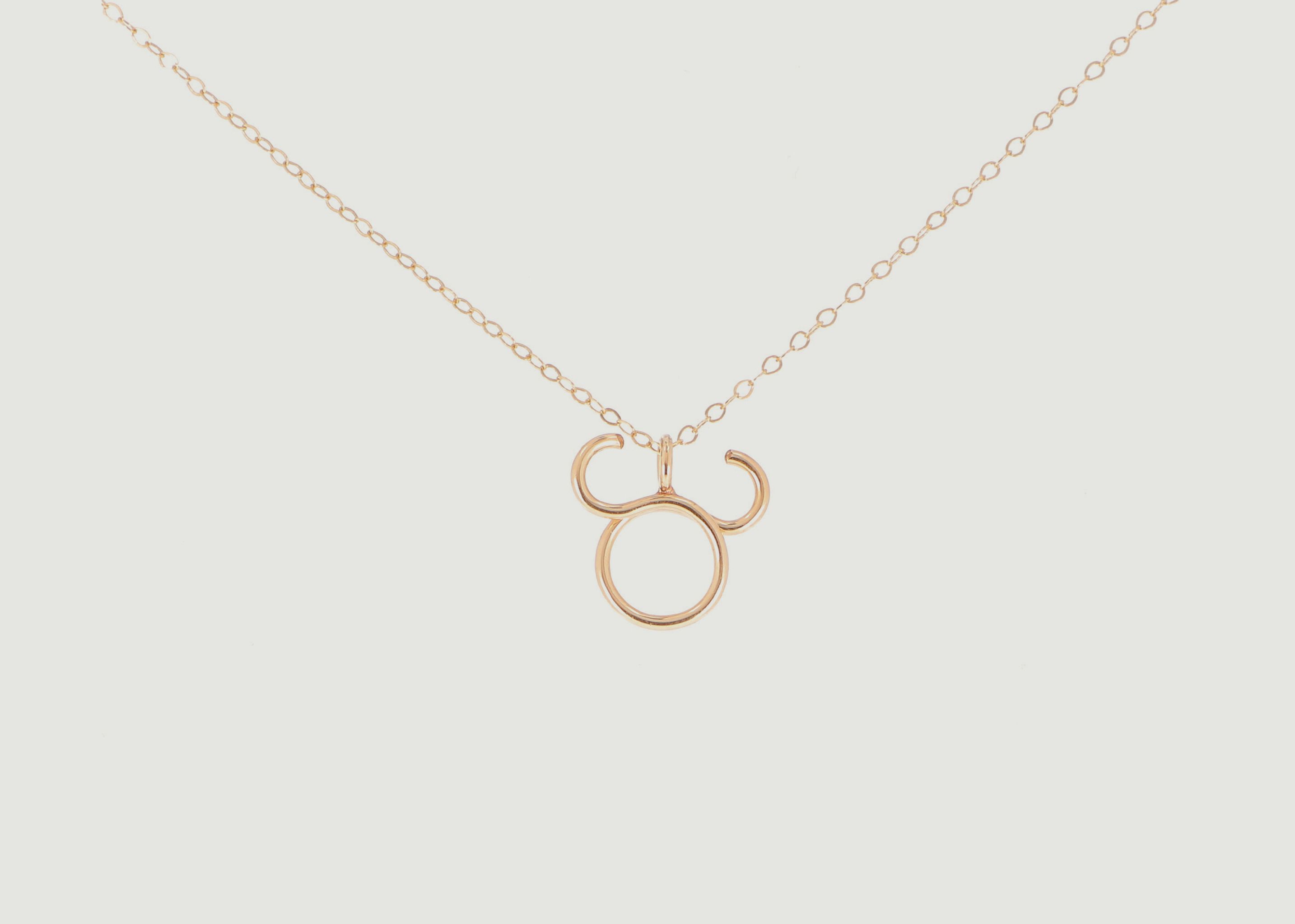 Astro Taureau chain necklace with pendant - Atelier Paulin