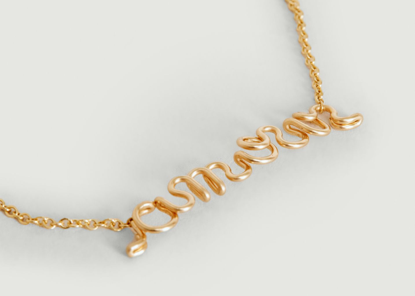 Bracelet gold filled Original Richelieu Amour - Atelier Paulin