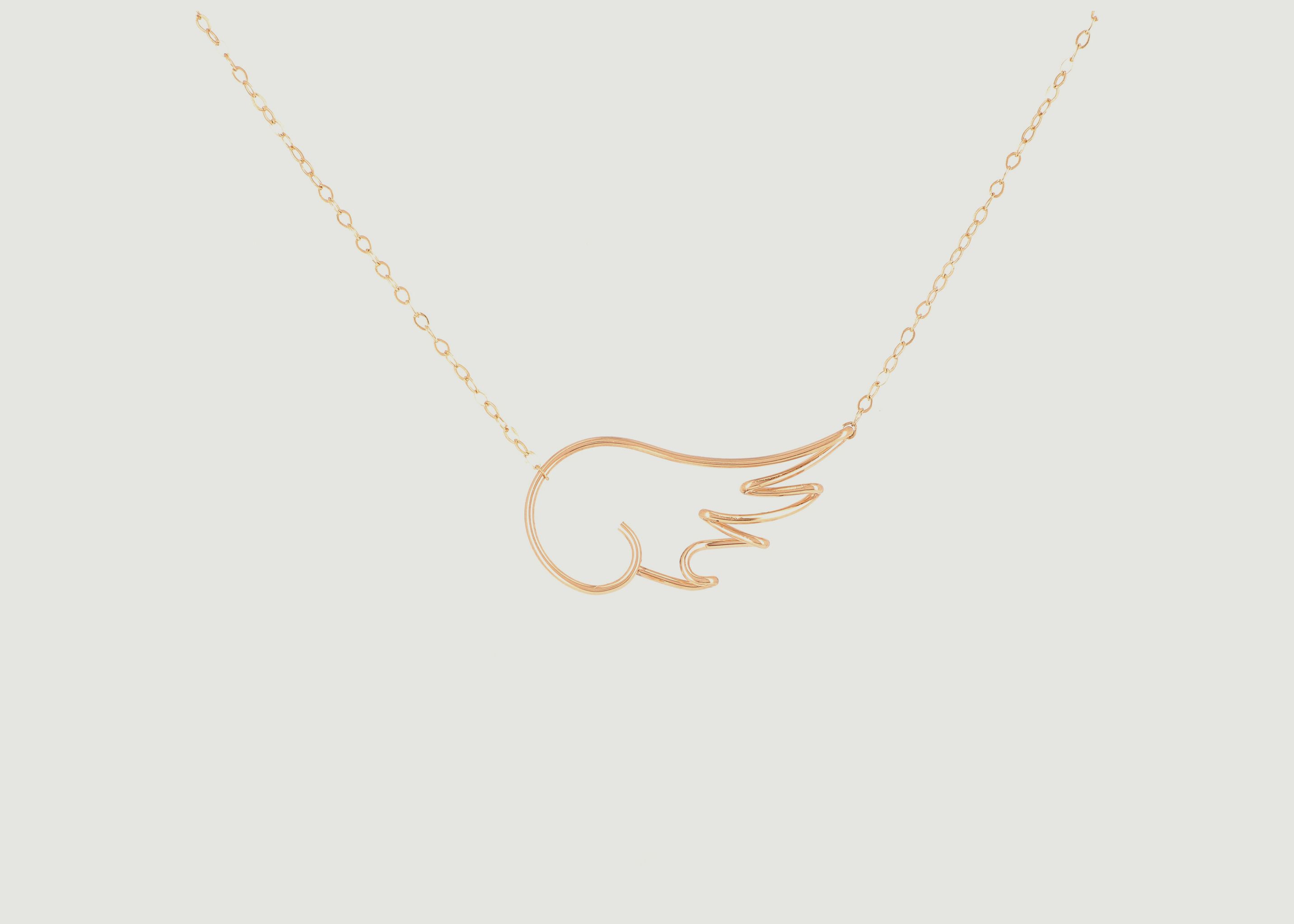 Mon Ange x Jean Cocteau chain necklace with pendant - Atelier Paulin