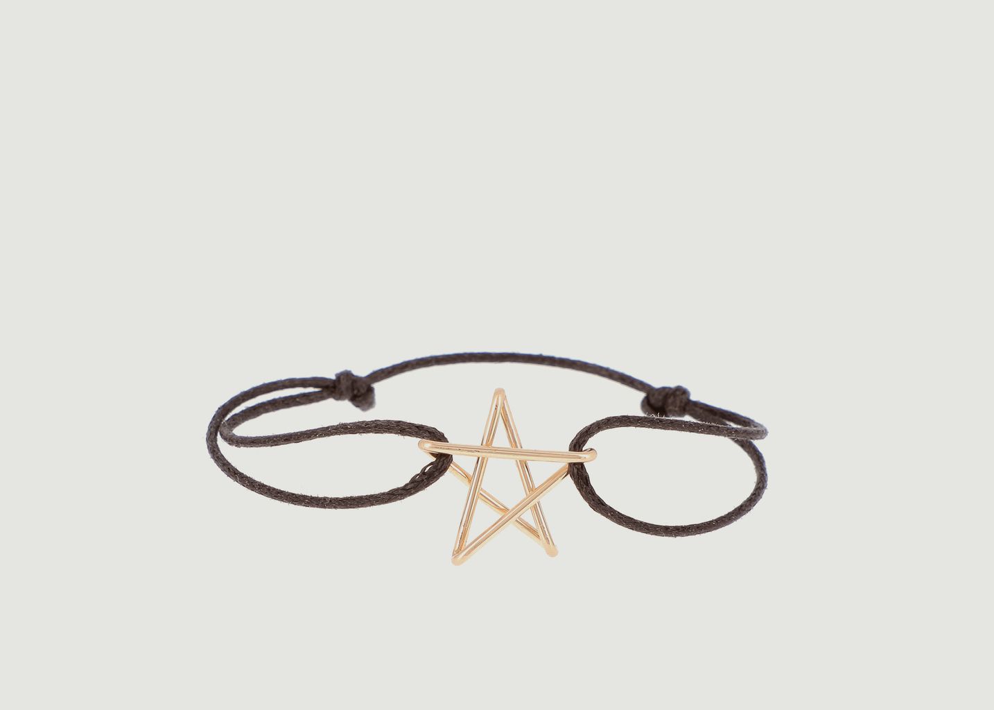Big 5 x Jean Cocteau star cord bracelet - Atelier Paulin