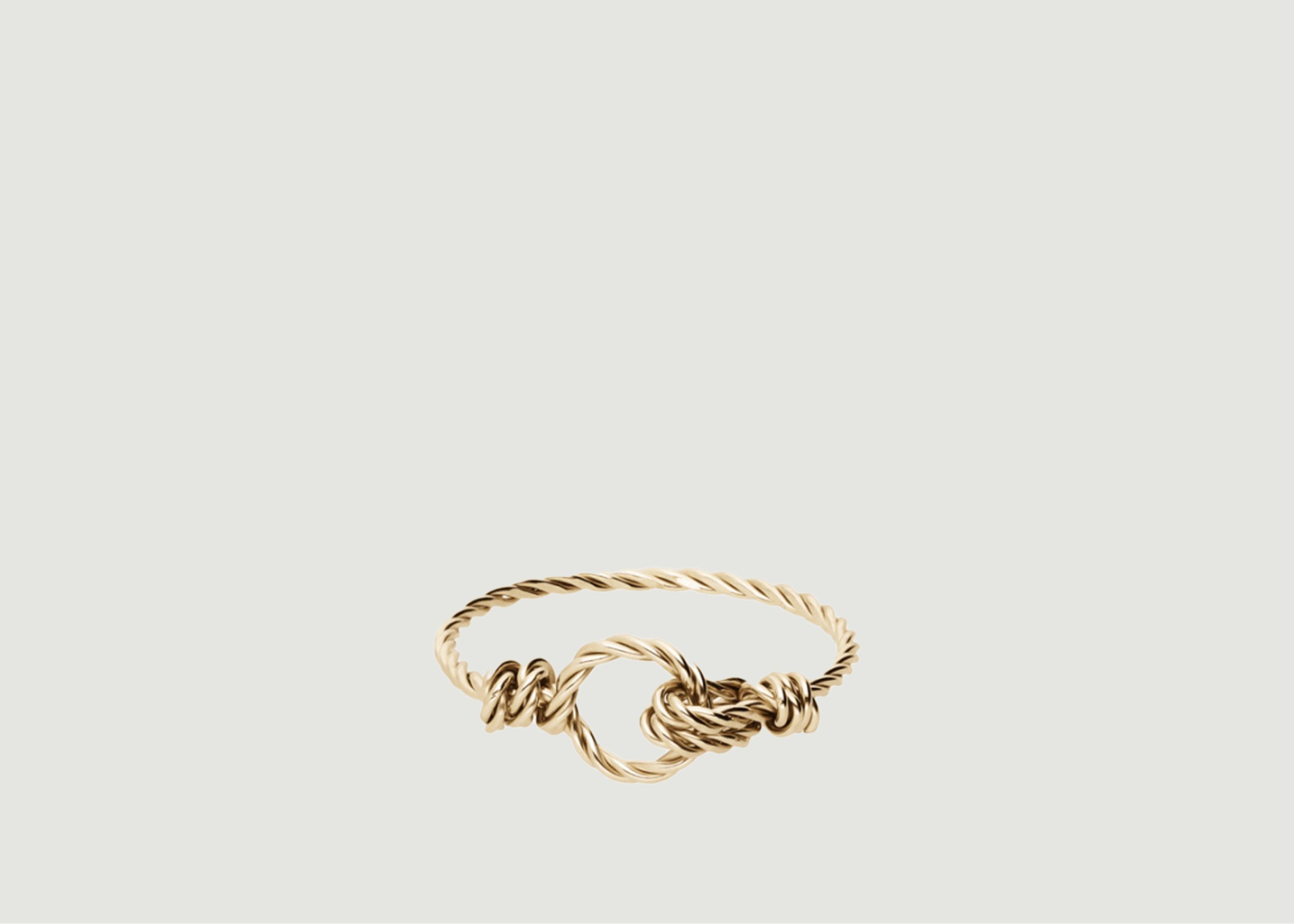 Gold filled ring Attach me - Atelier Paulin