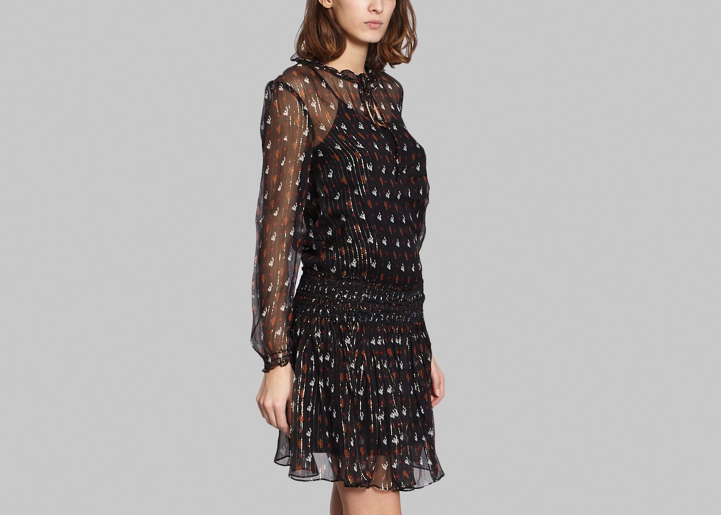 Didi Dress Black Athé Vanessa Bruno L Exception Didi Dress Athé Vanessa Bruno