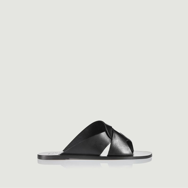 Flat leather sandals Allai - ATP Atelier