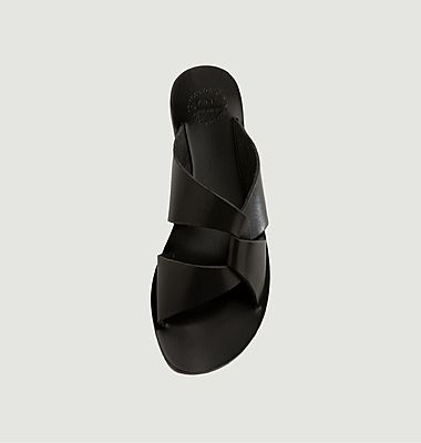Flat leather sandals Allai