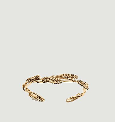 Blé gold plated bangle bracelet