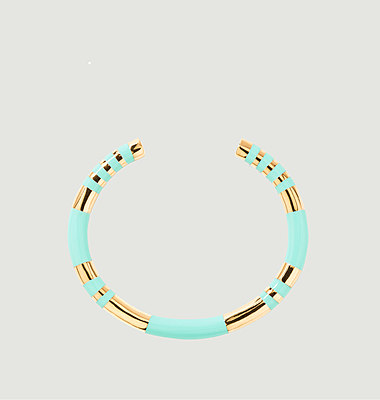 Bracelet Positano Jonc avec rayure en résine 