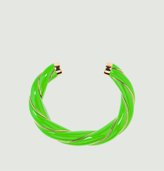 Bracelet twisted resin rush Diana