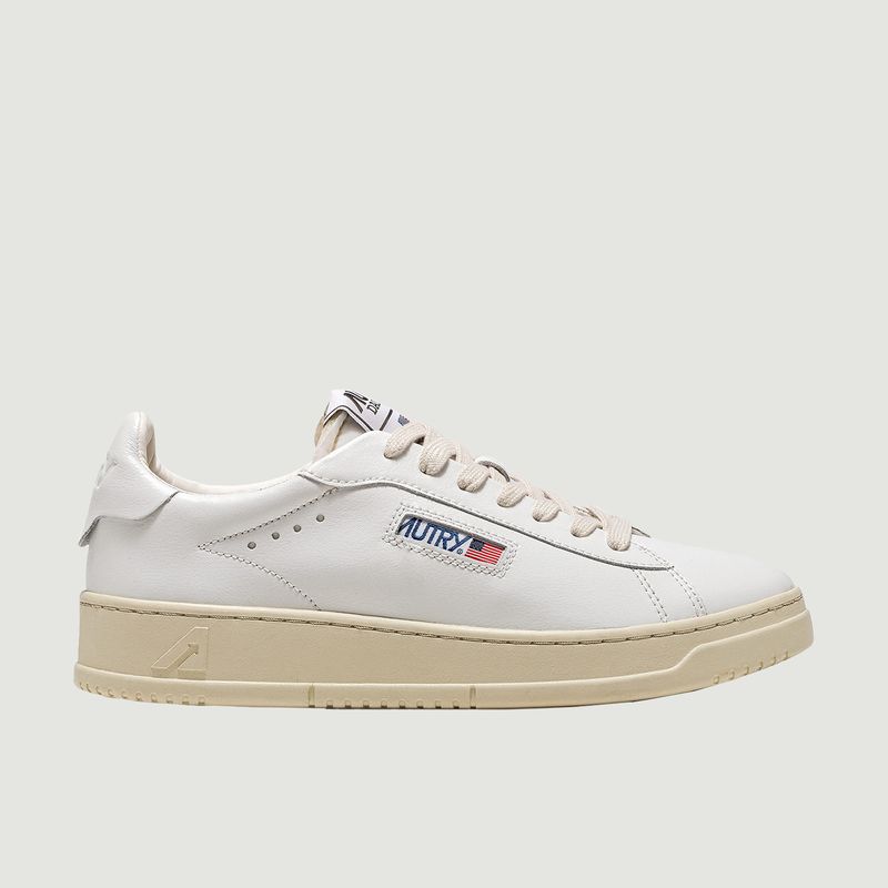 Dallas sneakers in white leather - AUTRY