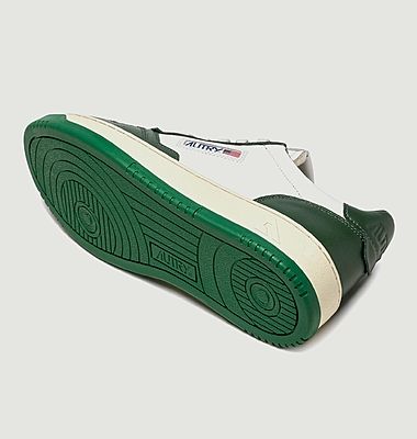 Autry Sneakers 01 Low Man Leat White Green 