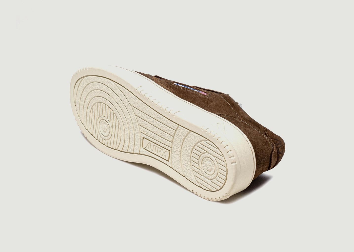 Sneakers Autry 01 Low Man Suede Marron - AUTRY
