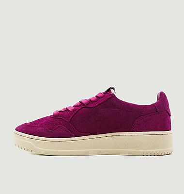 Medalist sneakers in suede leather
