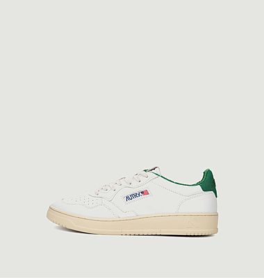 Medalist Low Sneakers in leather and cotton terry 