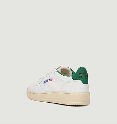 Medalist Low Sneakers in leather and cotton terry 