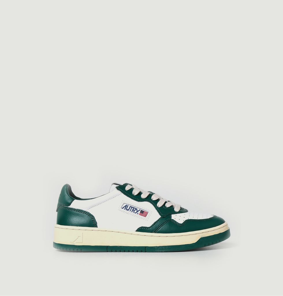 Sneakers Medalist Low leather Green AUTRY | L’Exception
