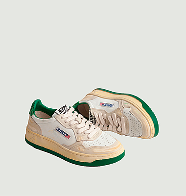 Super Vintage leather low top sneakers in three colors