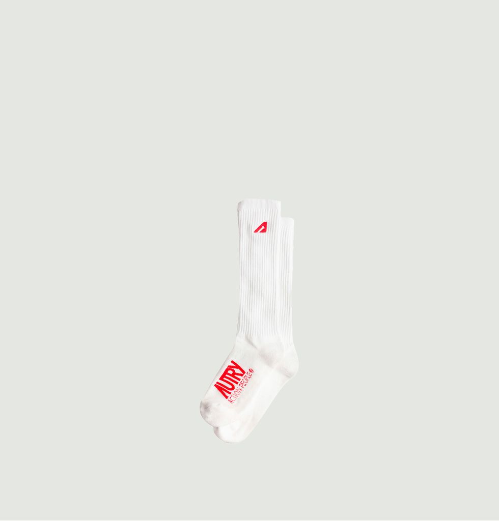 Ease Unisex Socks White AUTRY L'Exception