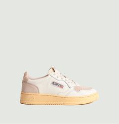 Medalist Low Suede and Leather Sneakers