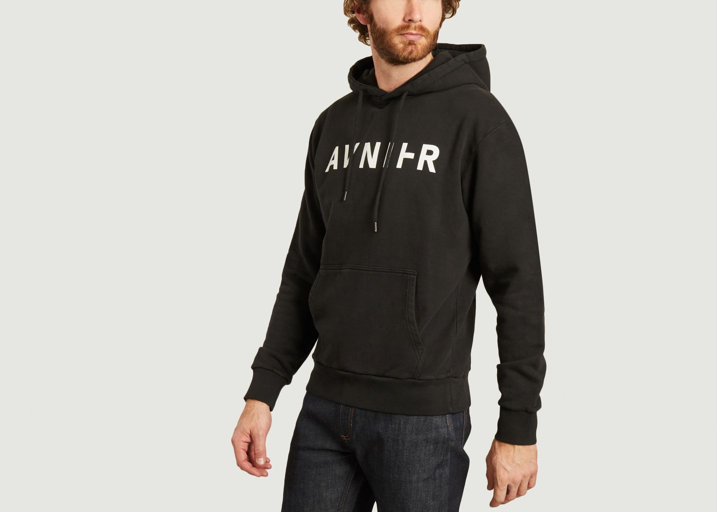 Horizontal organic hoodie  - AVNIER