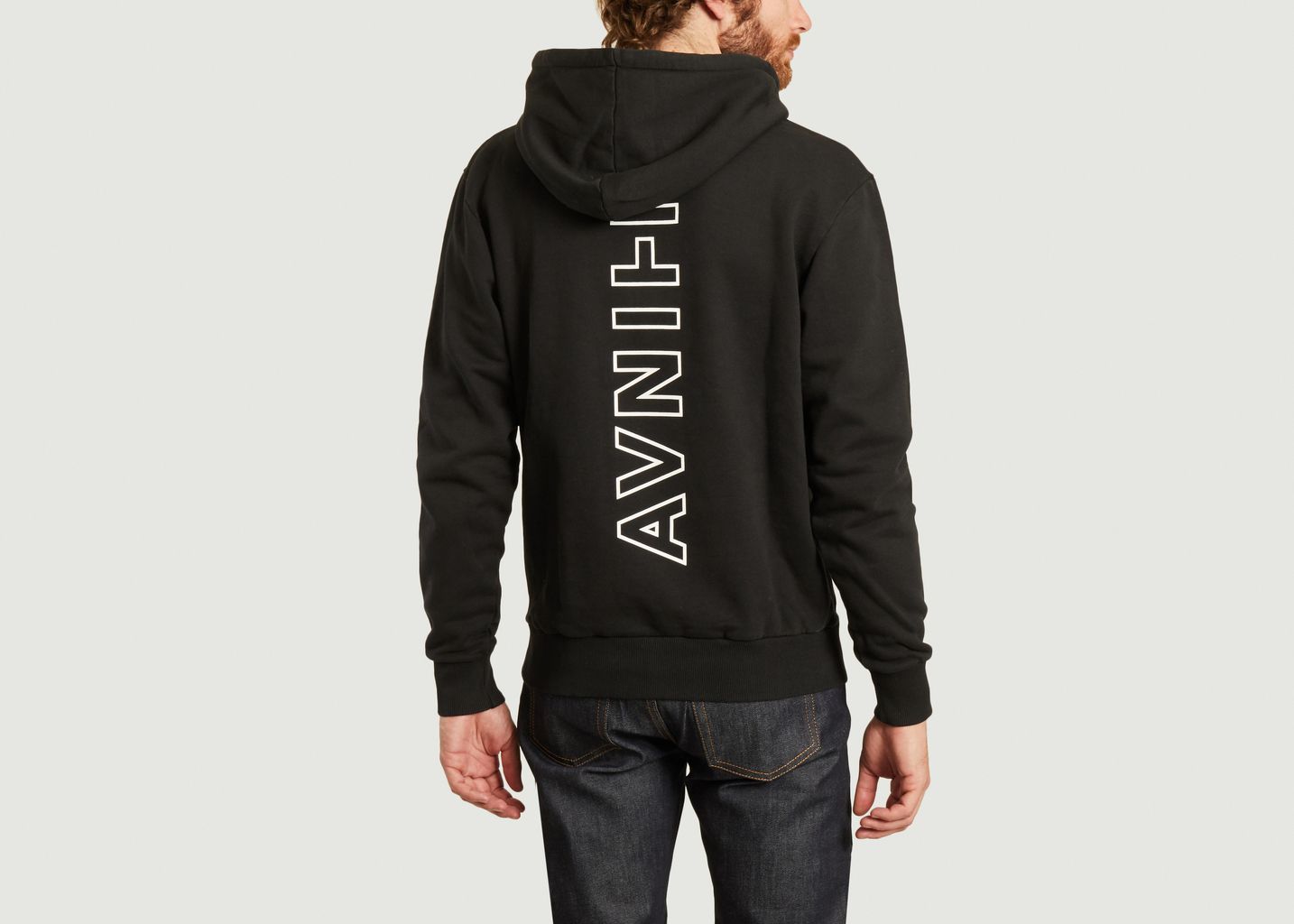 Vertical organic hoodie  - AVNIER