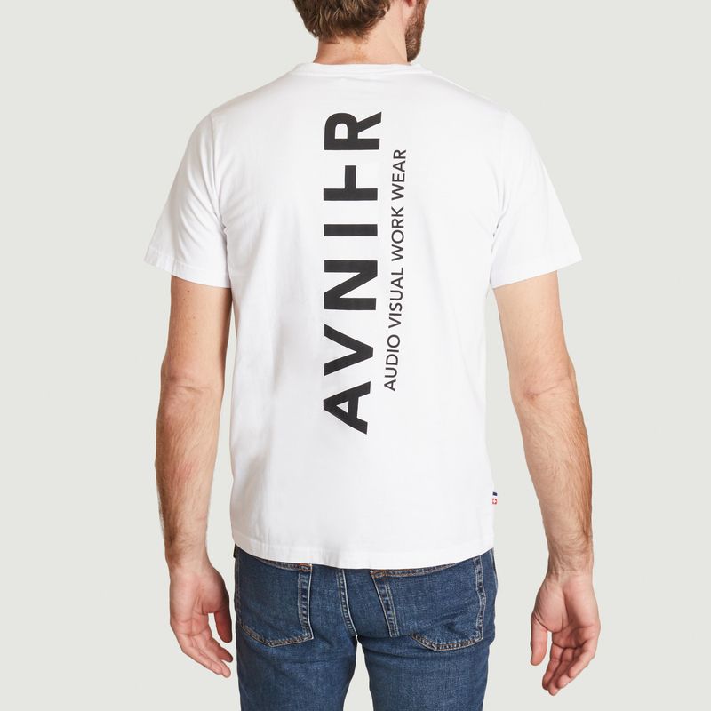 T-Shirt Source White Vertical V2 - AVNIER