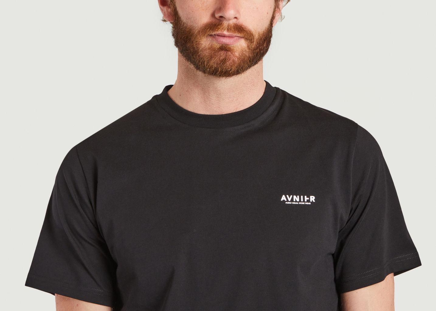 Source Black Vertical V2 T-Shirt - AVNIER