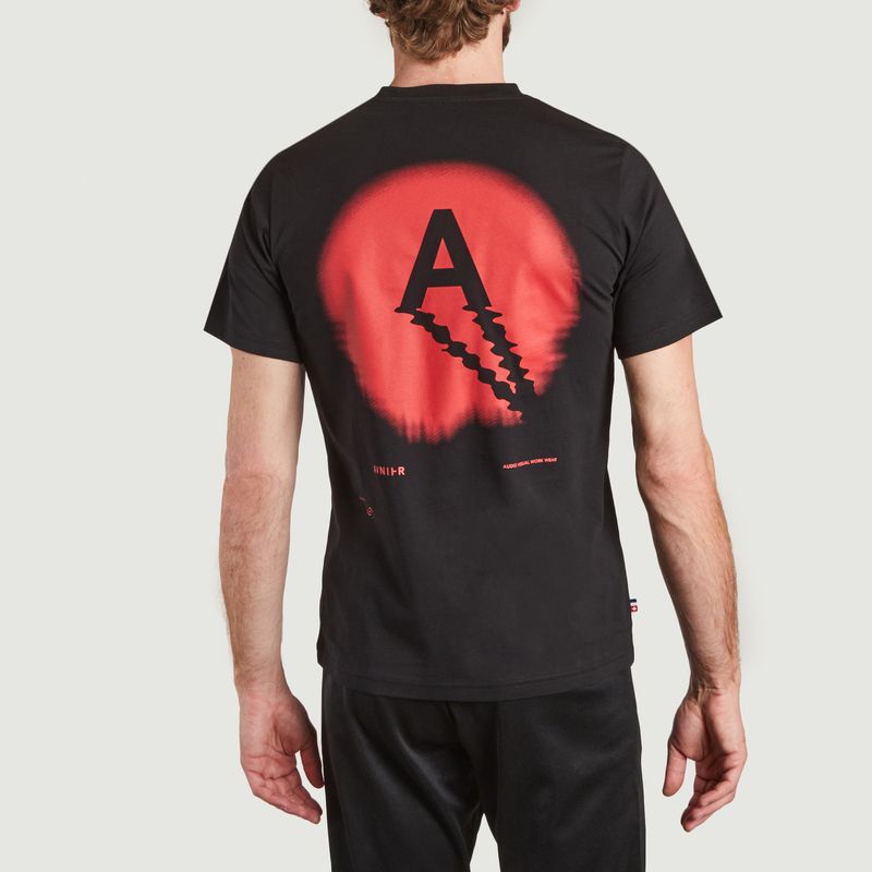 T-Shirt Source Black Shadow - AVNIER
