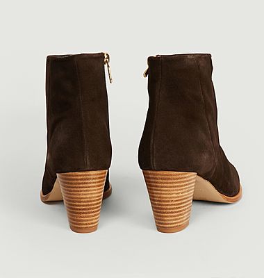 Ecope suede leather boots