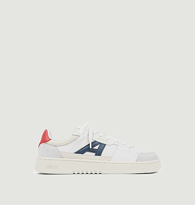 A-Dice Lo leather and suede sneakers