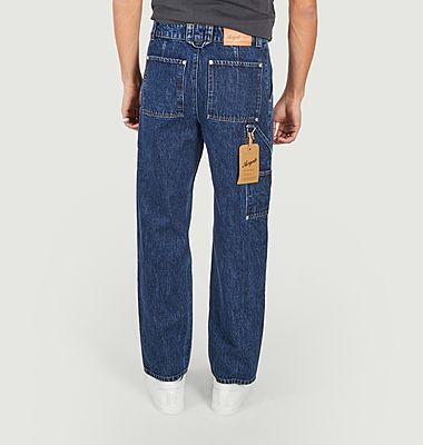 Jeans mit markierten Seams Trace