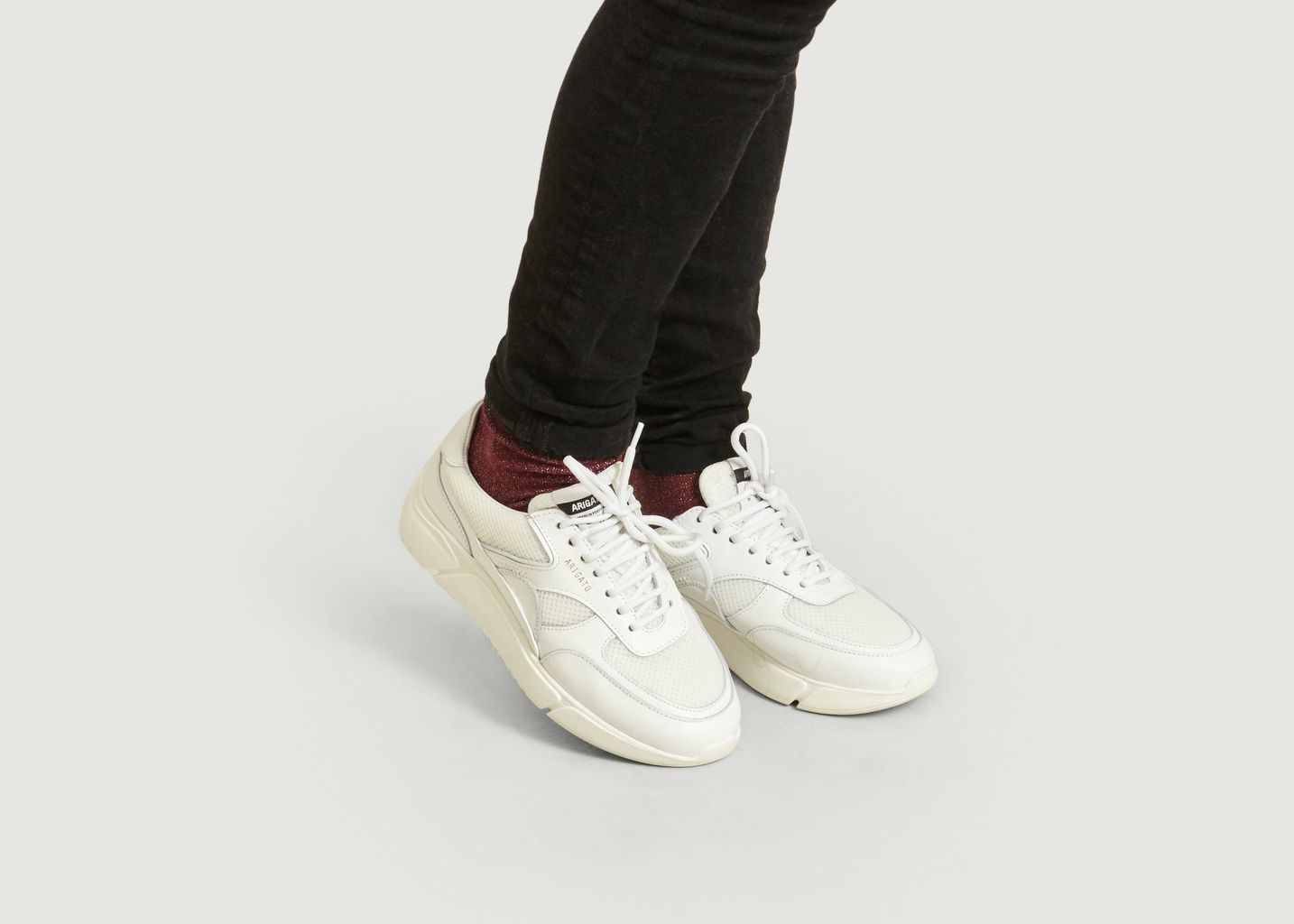 Mesh Sneakers White Axel Arigato 