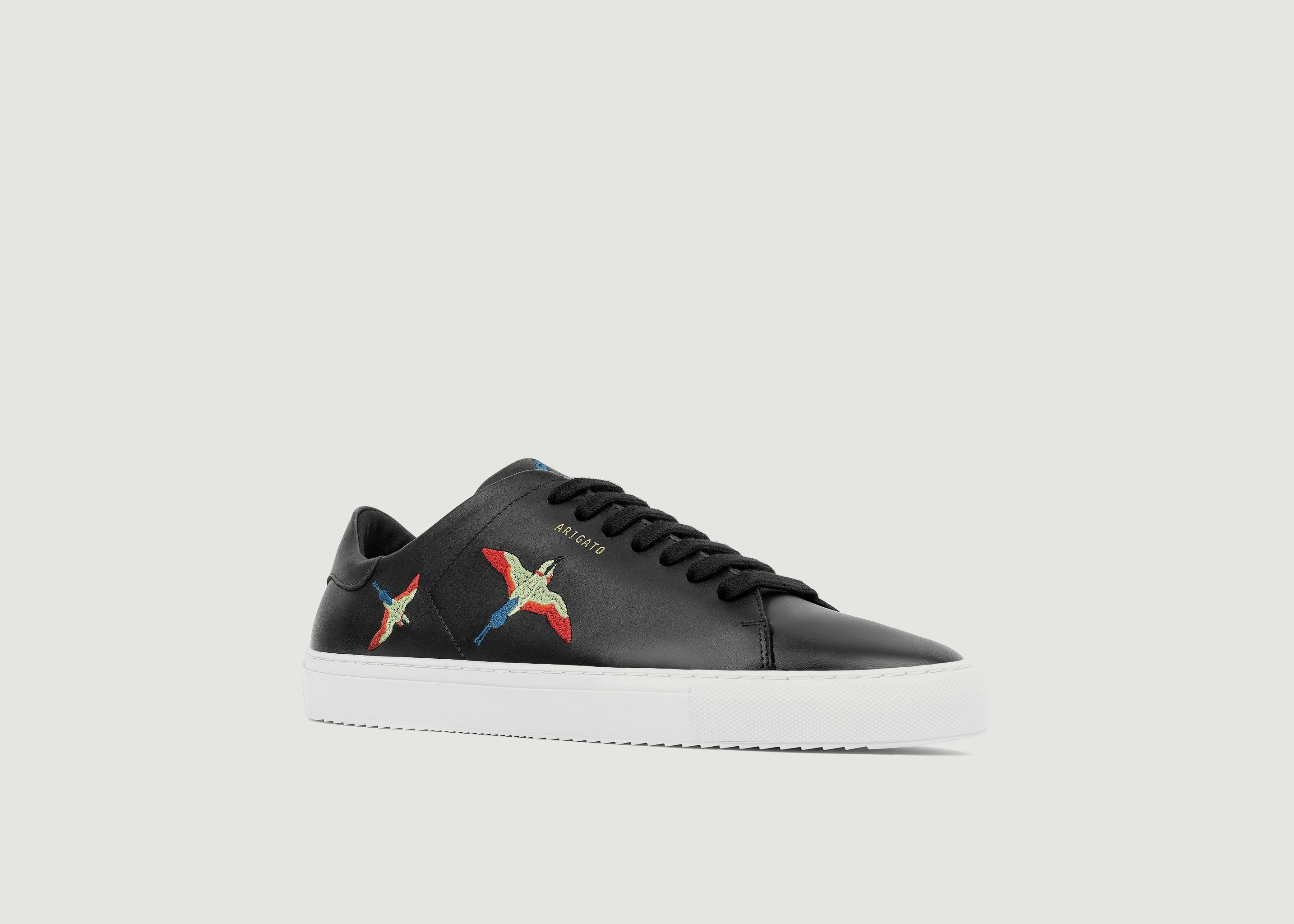 Clean 90 leather sneakers with embroidered birds - Axel Arigato