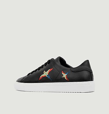 Clean 90 leather sneakers with embroidered birds