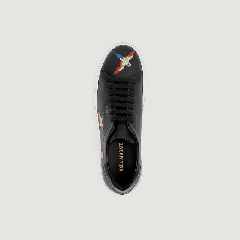 Clean 90 leather sneakers with embroidered birds - Axel Arigato