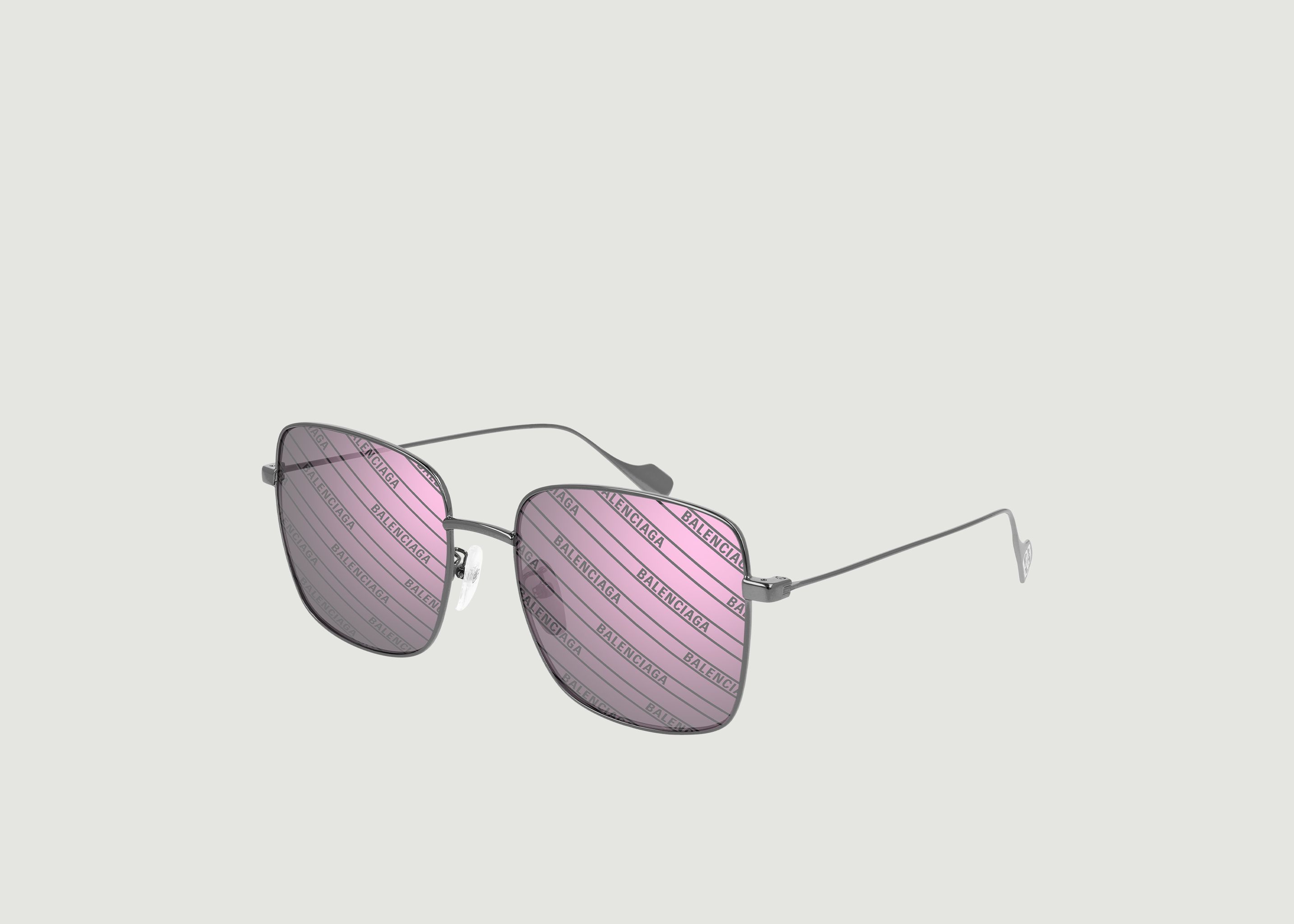 Rechteckige Sonnenbrille - Balenciaga