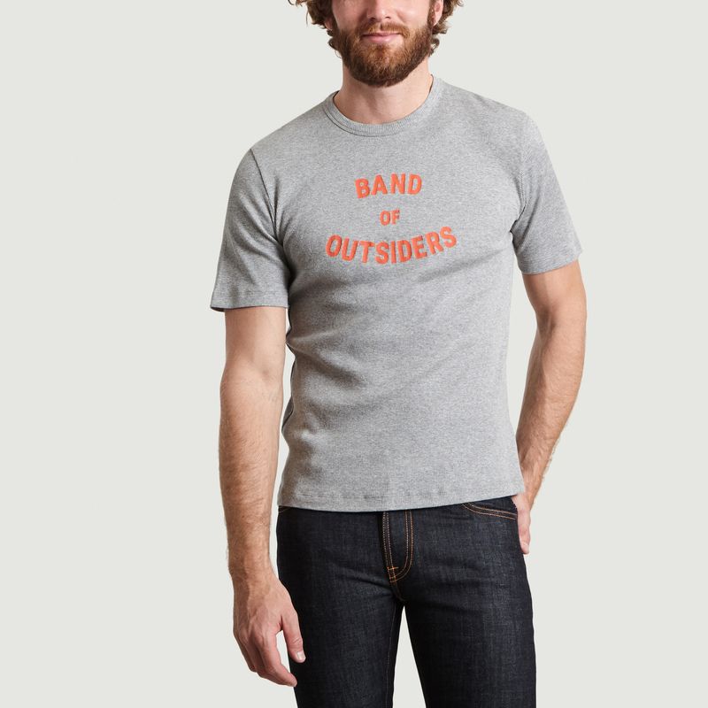 T-Shirt Logo Band Imprimé - Band Of Outsiders