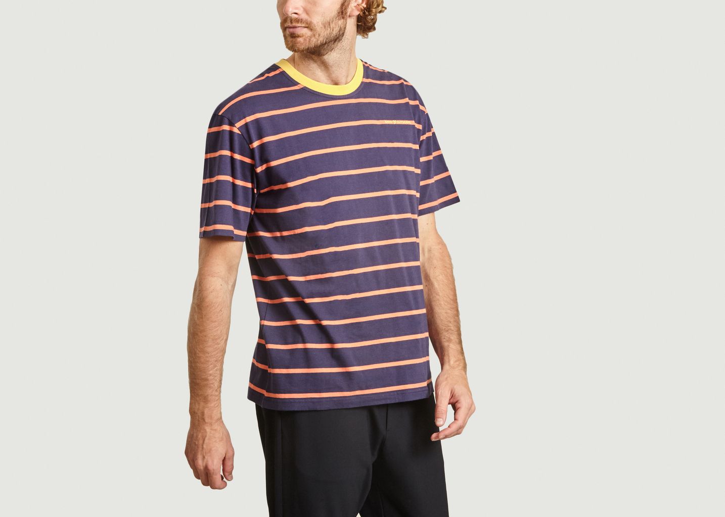 T-shirt rayé oversize - Band Of Outsiders
