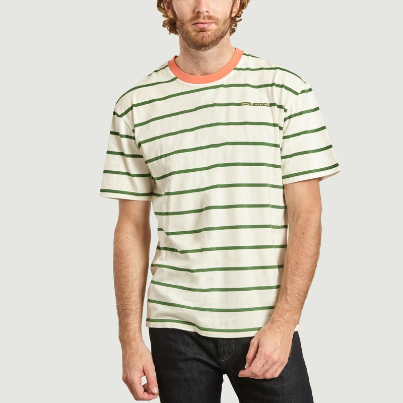 oversized striped t shirt