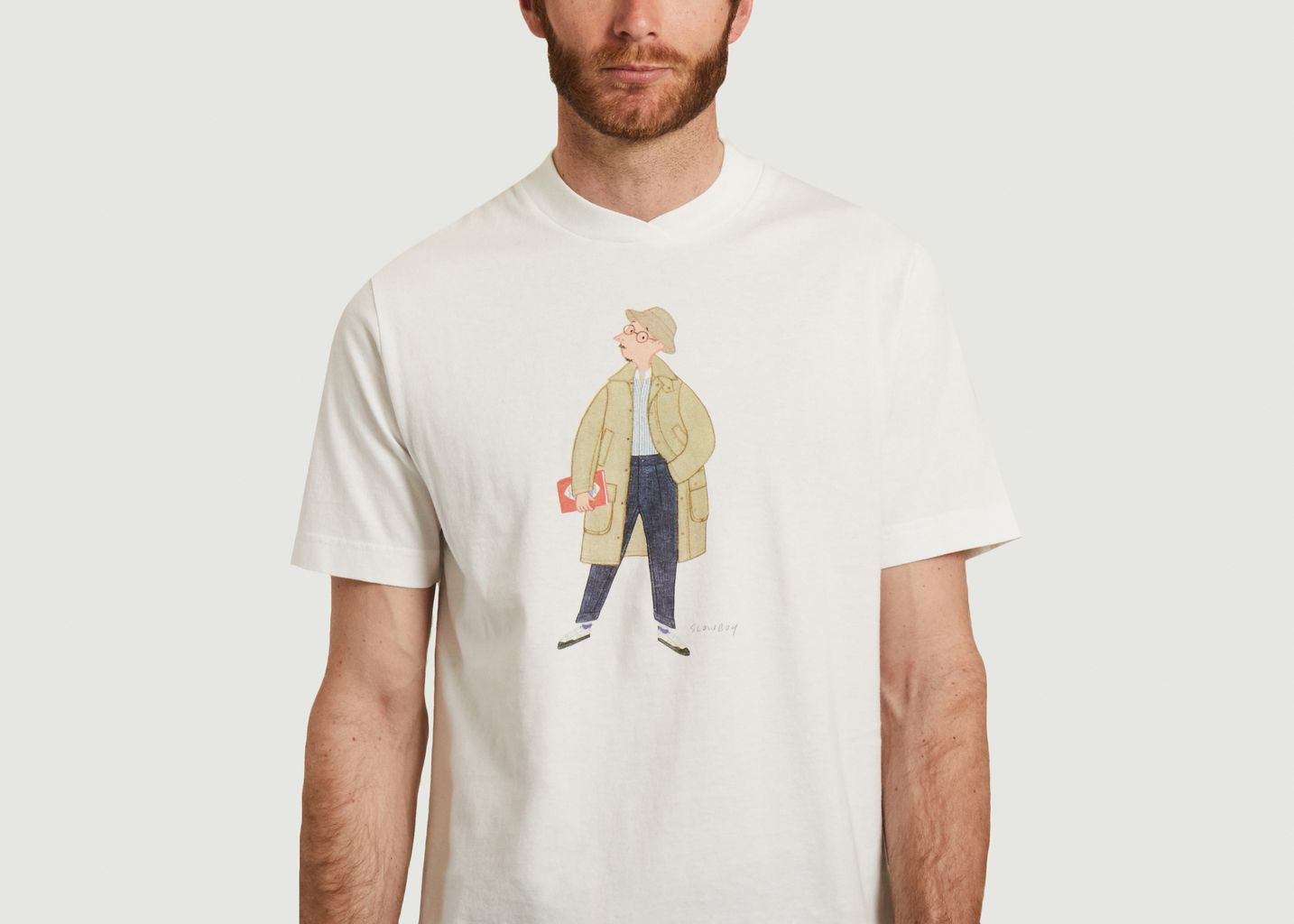 T-shirt label slowboy - Barbour